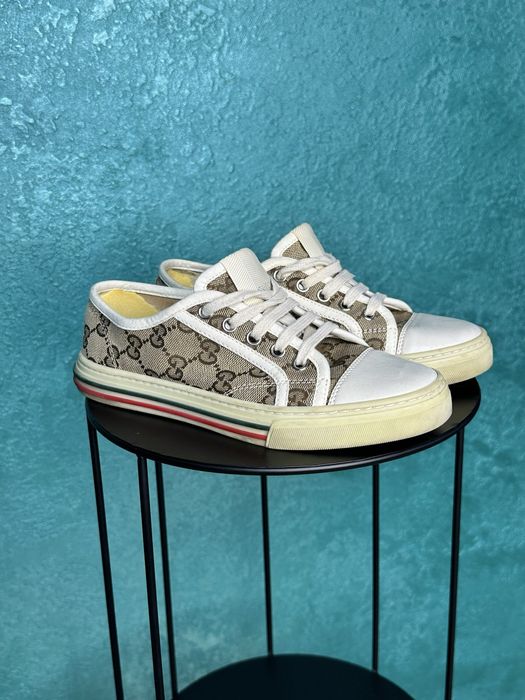 Sneakers Gucci, mărimea 34 (potrivit 35), print basic Gucci