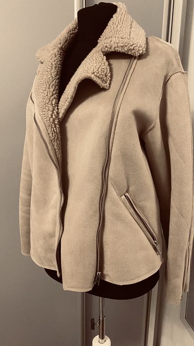 Cojoc dama bej/crem, mas S