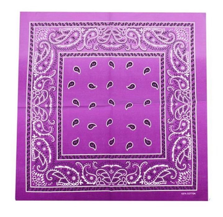 Банданы ( красная и фиолетовая)