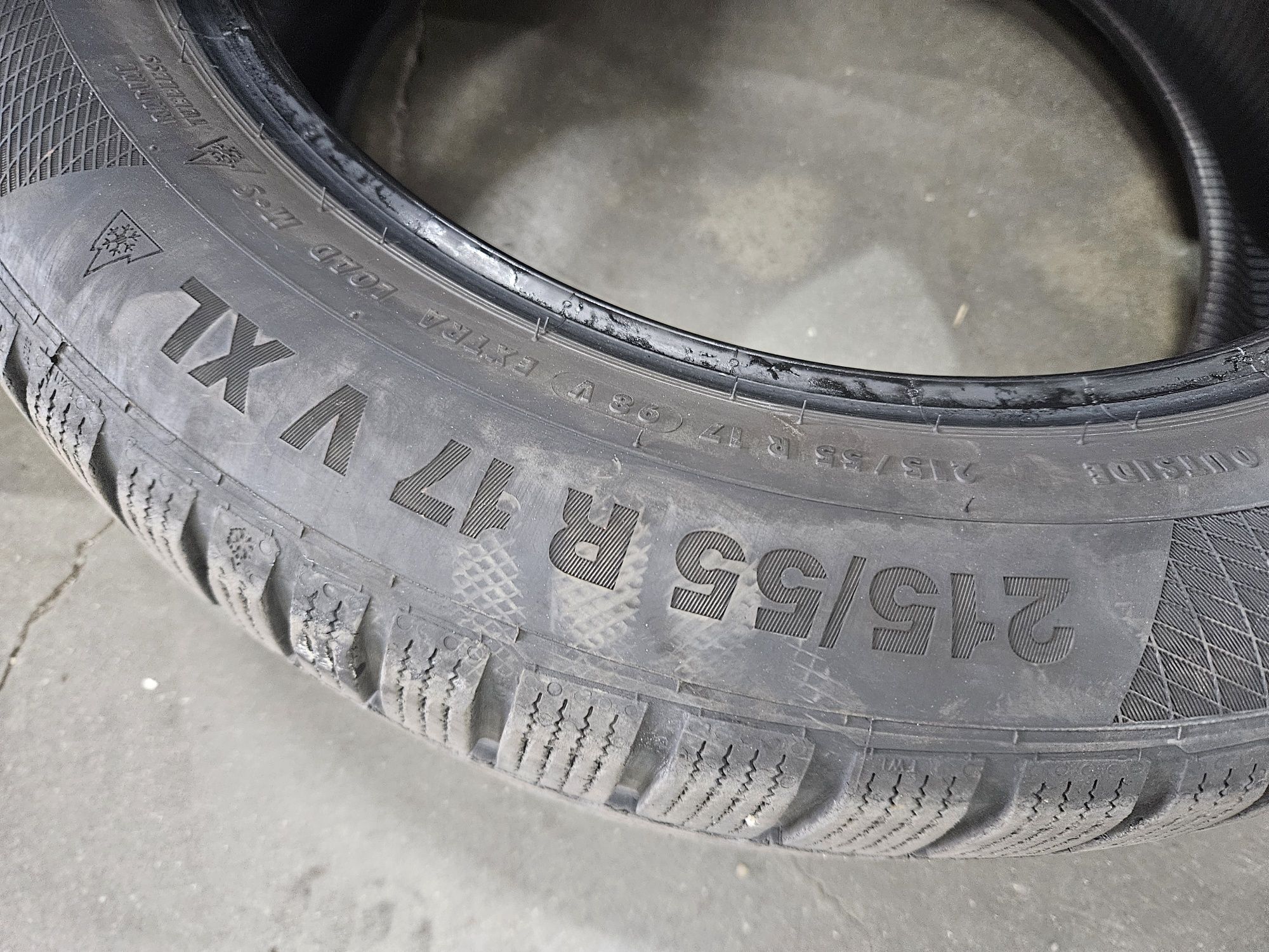 Anvelope de iarna Continental 215/55 R17 - 2019