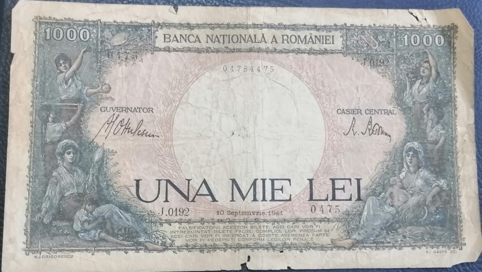 Bancnote vechi românești