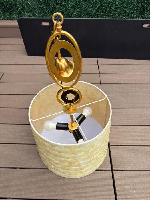 Lustră Schuller Eden – Gold & Mother of Pearl