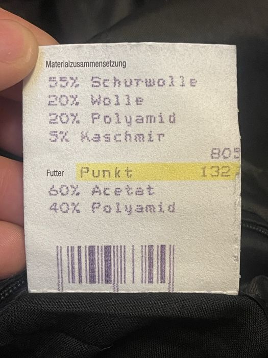 Palton barbati elegant lana+casmir Daniel Hechter marimea XXL