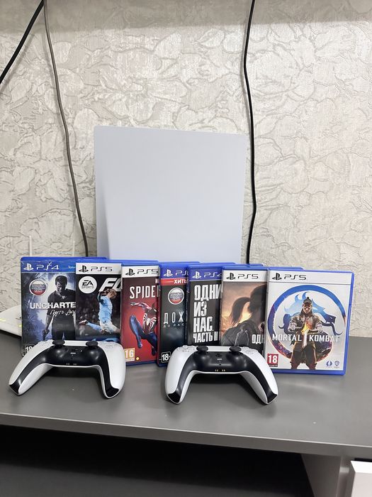 Продам Ps 5  с играми