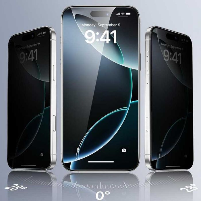 Folie Sticla Privacy iPhone 17Air Premium Montaj Gratuit