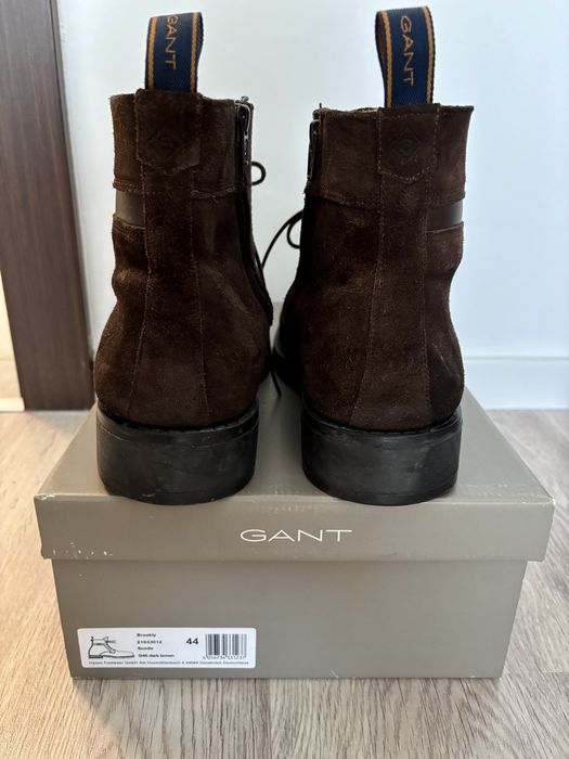 Ghete piele intoarsa Gant, marimea 44