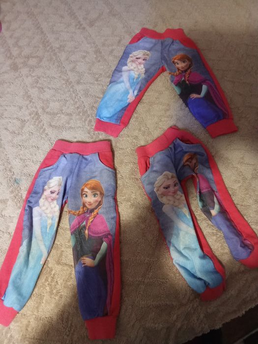 Pantaloni Ana și elsa
