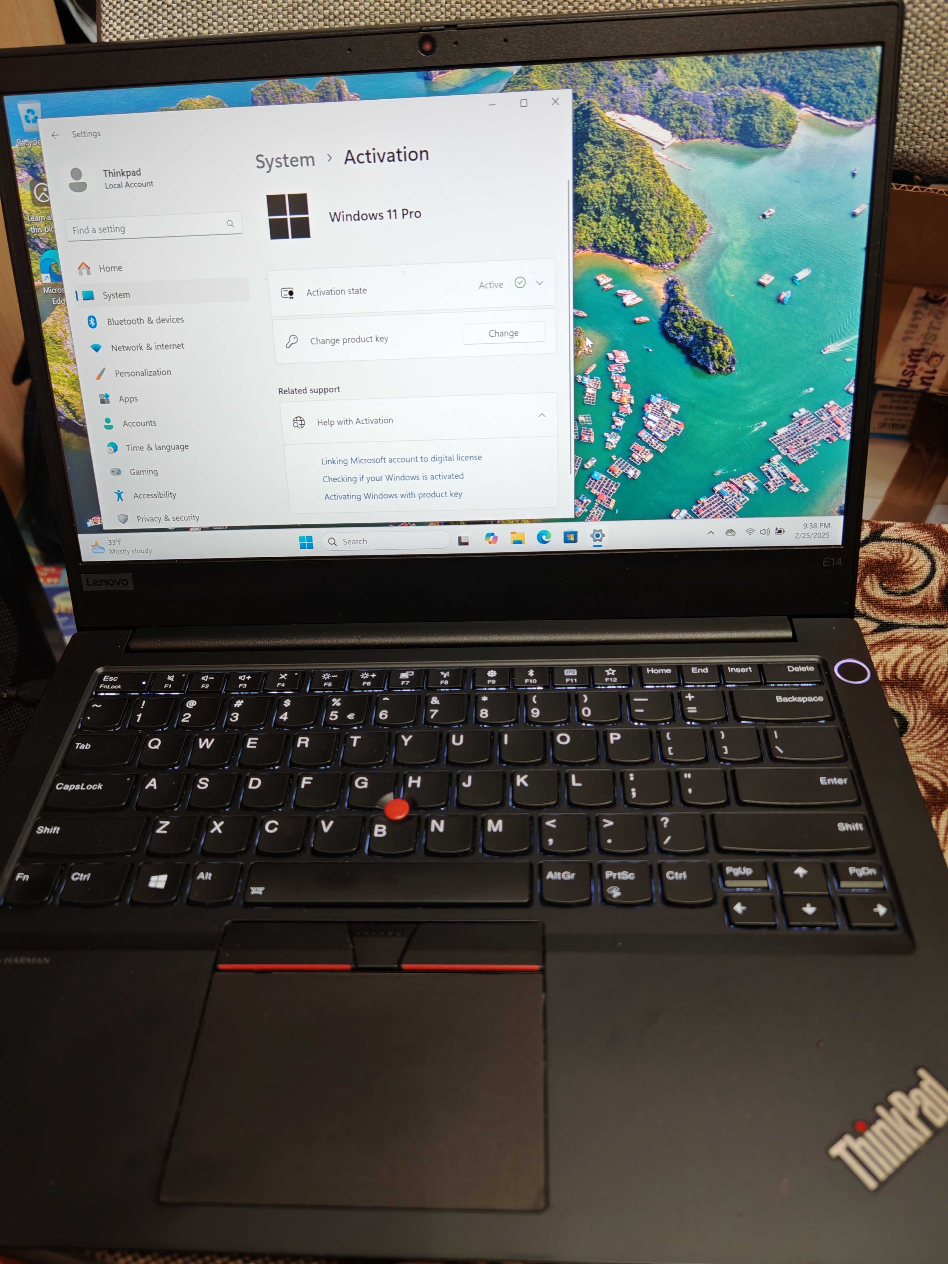 Lenovo Thinkpad E14  I5 10gen
