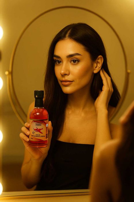 Масло стручка перца 250мл  (Қизил қалампир мойи) НОВИНКА!!!