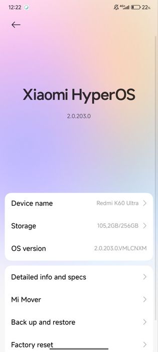 Redmi k60 ultra 12/256