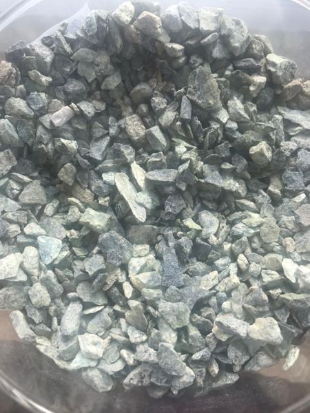 Mozaic decorativ marmura/marmura Verde Sparta 5-10mm/2-4cm