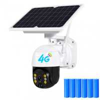 Camera de supraveghere 4G cu panou solar, 1080p, WiFi/4G