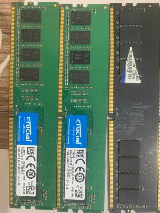 Оперативная память в Ассортименте DDR3/DDR4