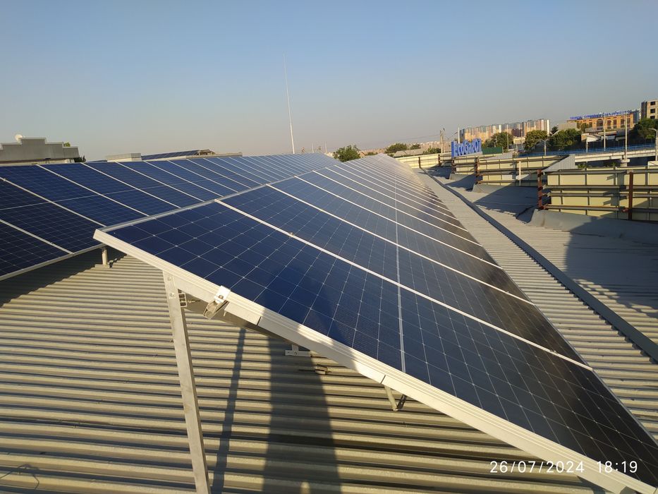 Quyosh panellari oʻrnatish xizmati