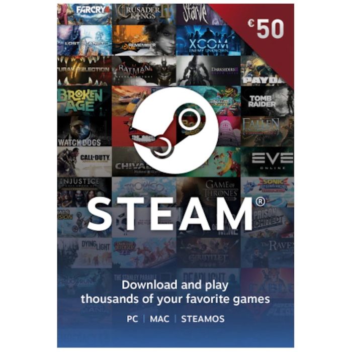 Steam gift card 50€