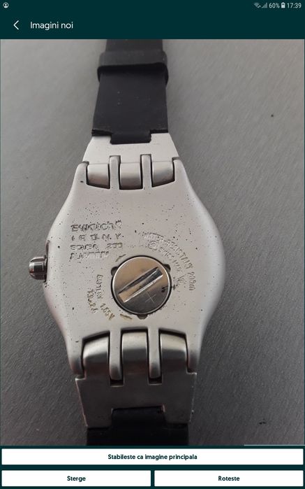 Swatch Irony 200 scuba diving swiss