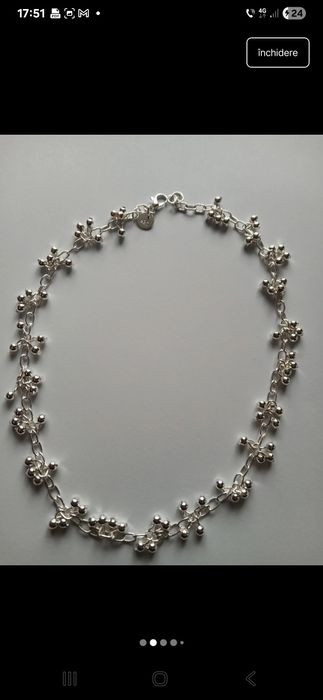 Vand colier de Damă Argint 925