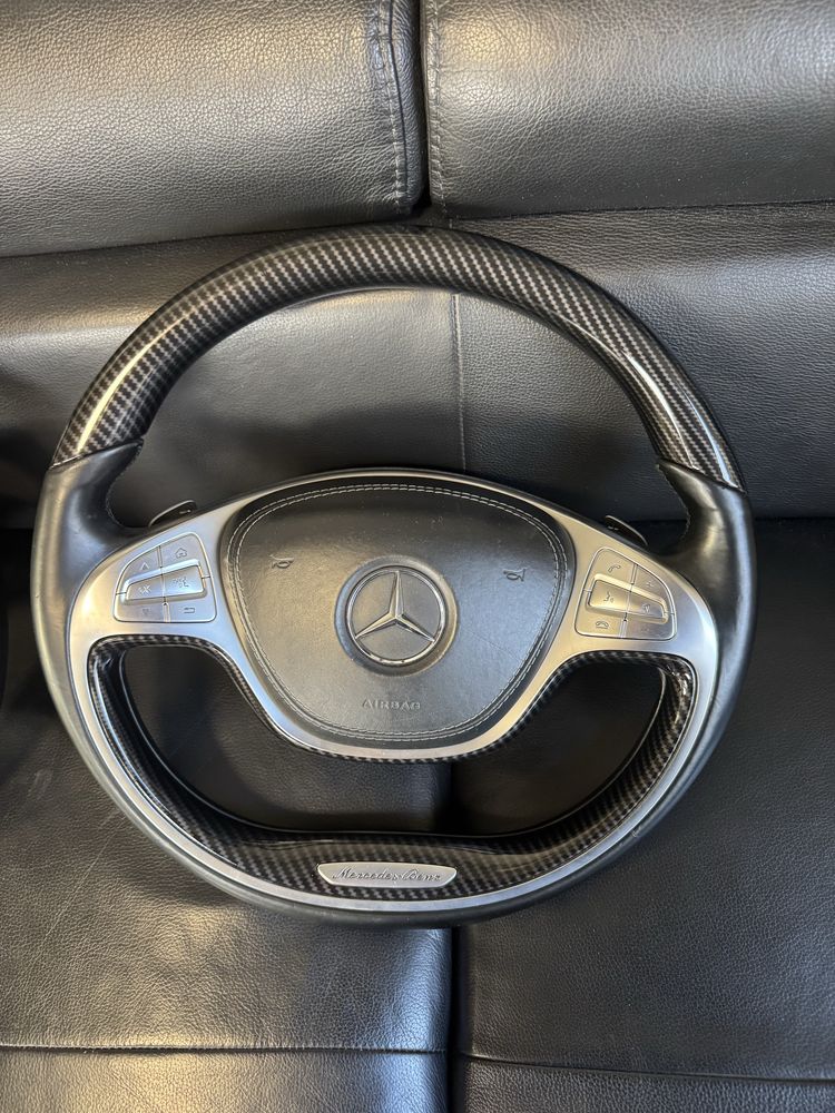 Карбонов волан с Airbag за Mercedes S W222