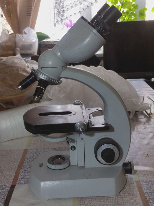 Биологический бинокулярный микроскоп Carl Zeiss