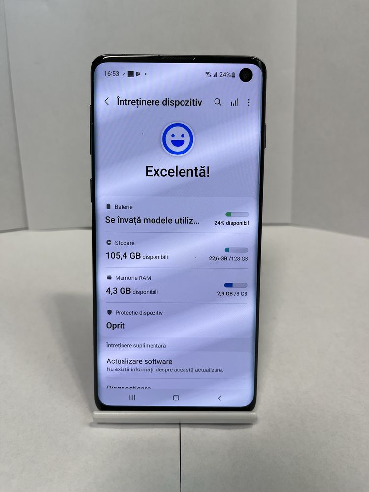 MDM vinde: Samsung S10, 128GB, Black.