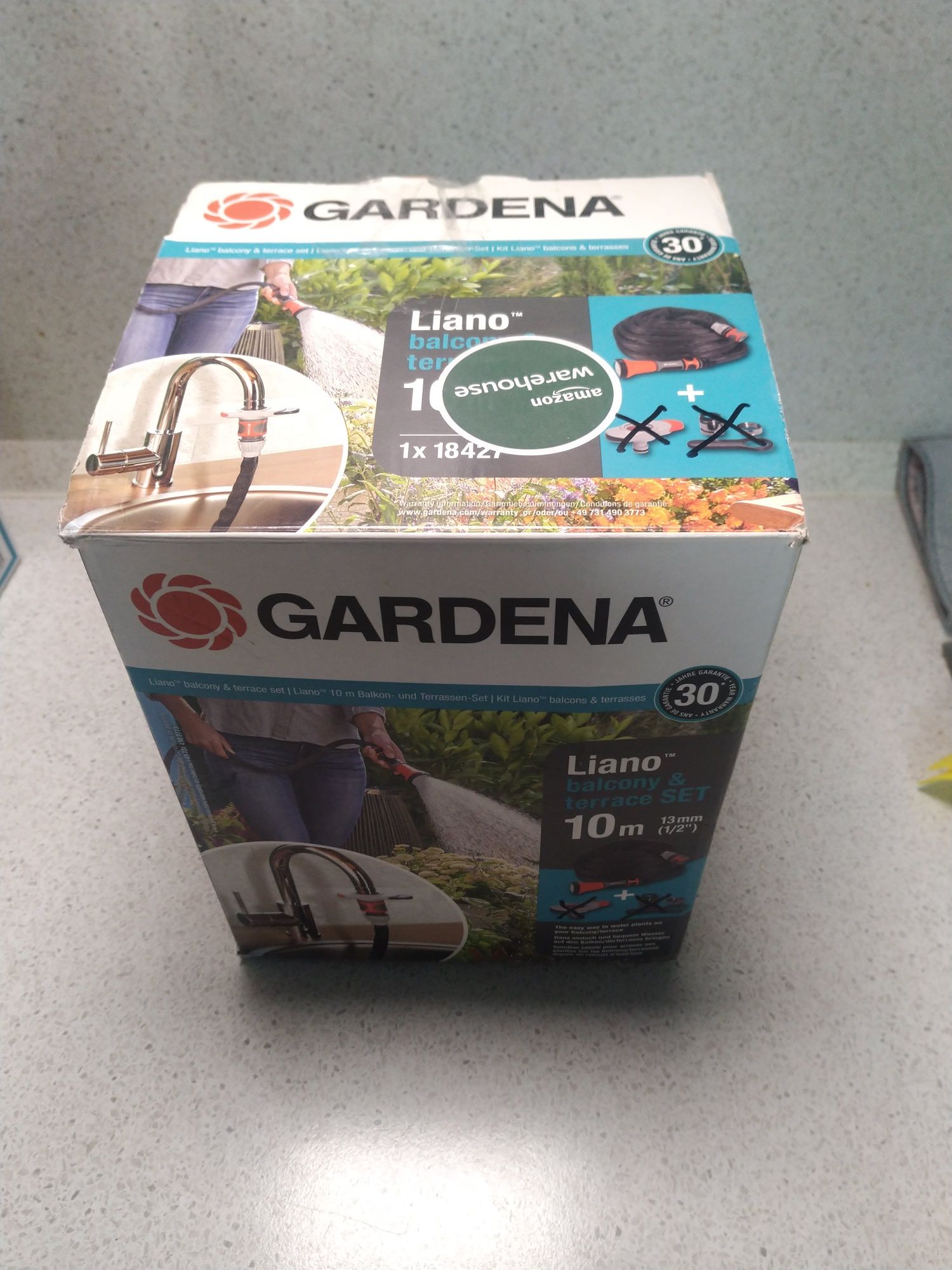 Distributor automat Gardena si furtun 10m