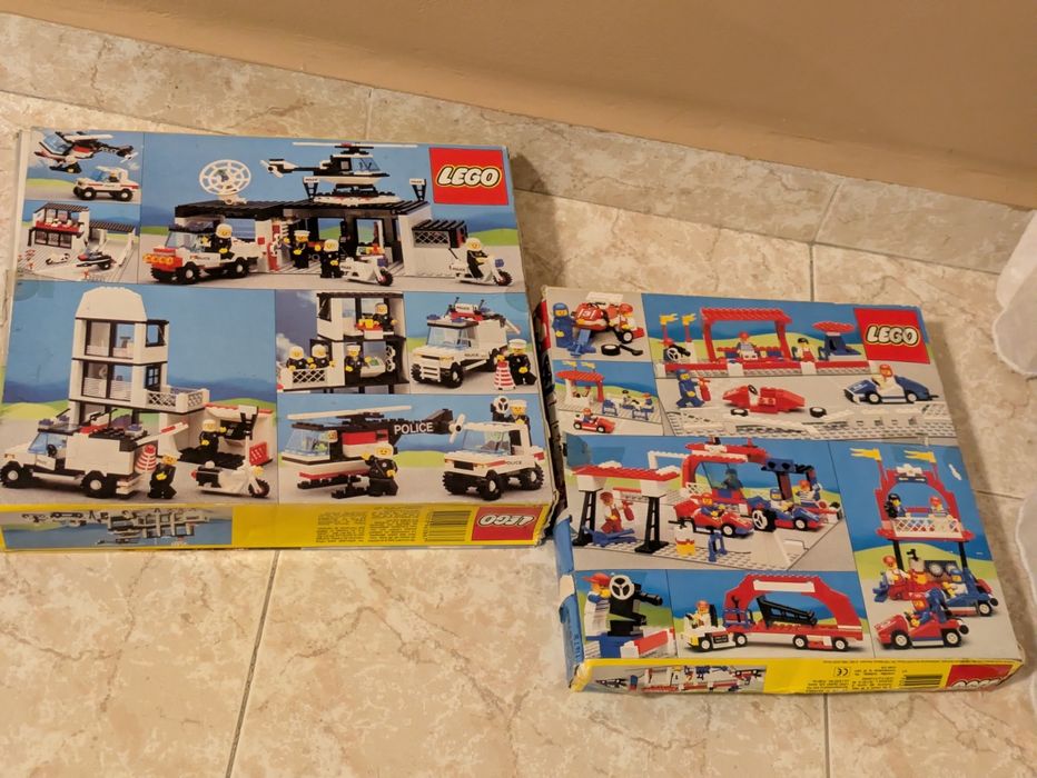 LEGO 6386 u 6381 полицията и малкото състезание от класическия град