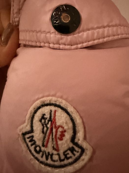 Оригинални якета Moncler гъши пух косъм от лисица