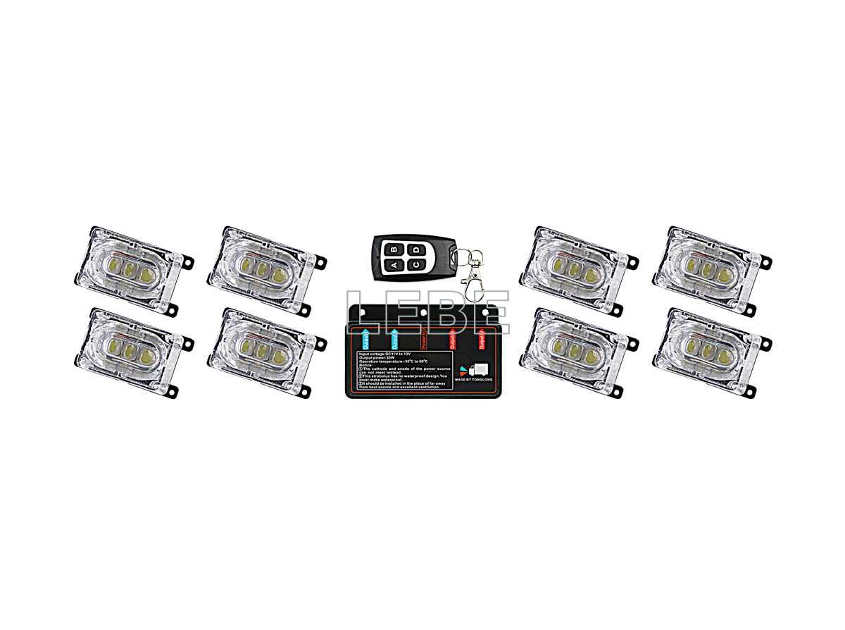 Stroboscoape auto cu bec COB