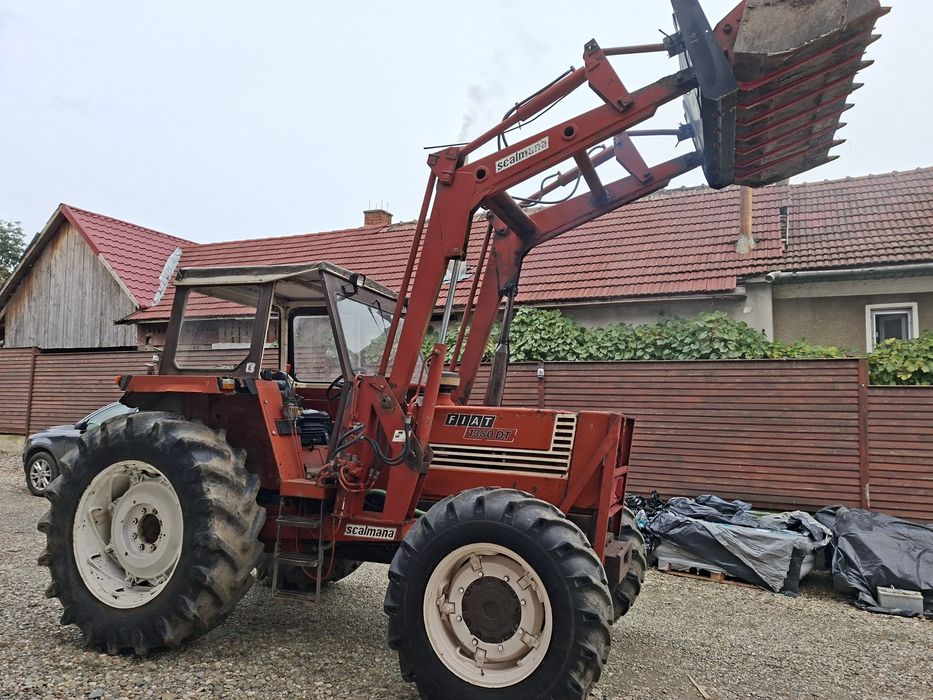 Fiat agri 1380 cu încărcător frontal ,4x4