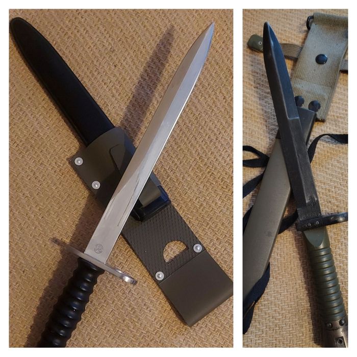 Baioneta sig 57 sau Cetme L  impecabila