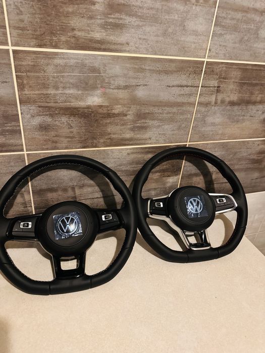 Volan R line golf passat b6 b7 b8 arteon cc 12-18 comnezi