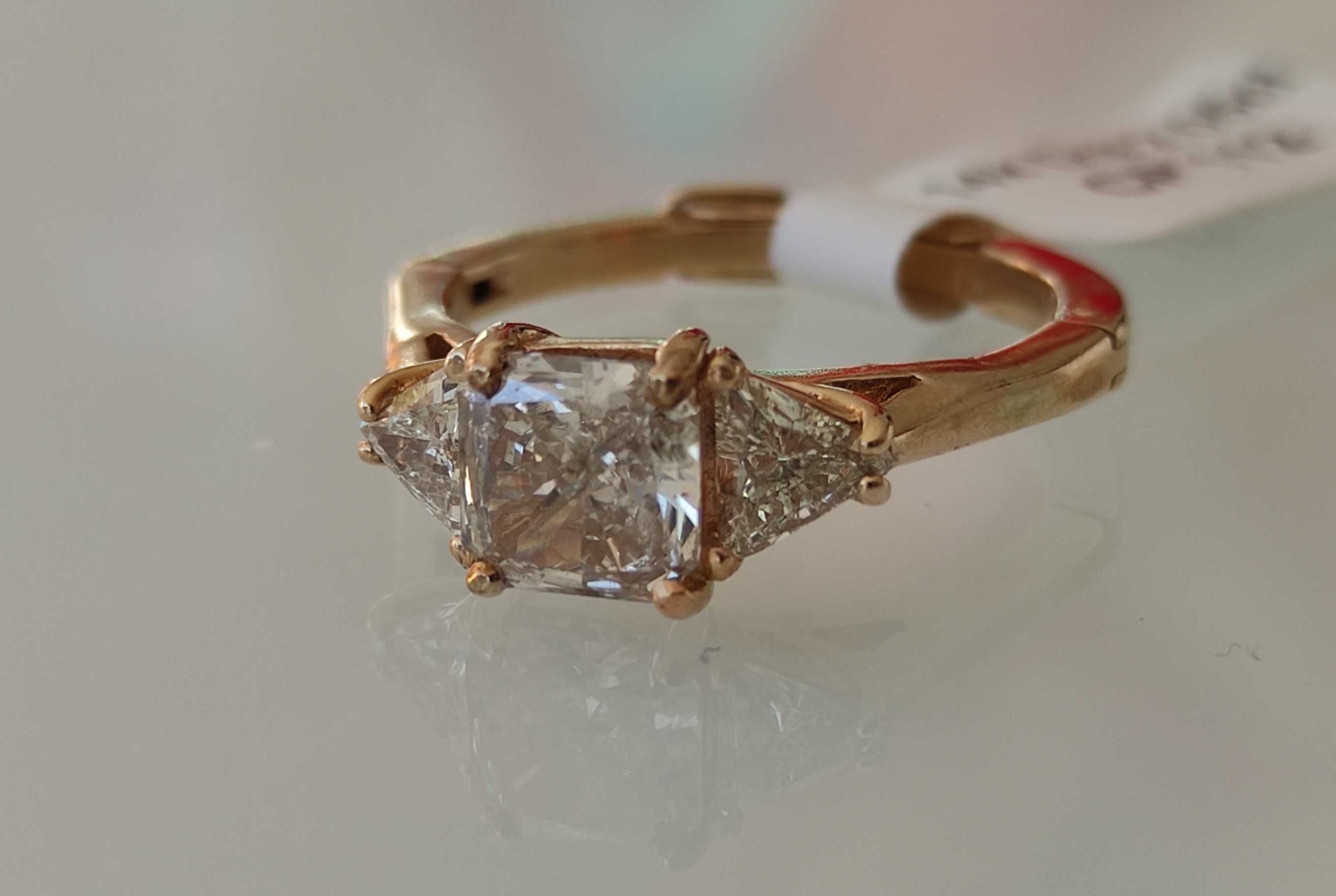 Inel logodna 14k diamante 2.05ct