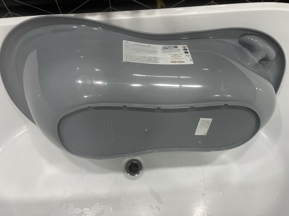 Set cadita si suport anatomic bufnita gri