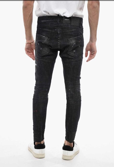 Dsquared2 blugi Tidy Biker Jean 48 italy, sau M, retail 725 euro