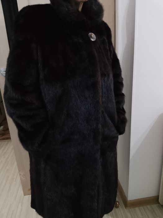 Шуба норковая б/у