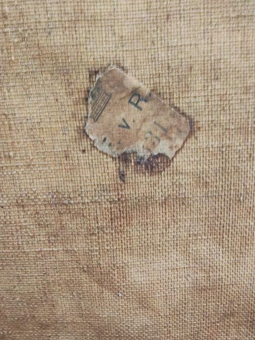 Tabloul Grigorescu, ulei pe pânză, semnat Ghika nr 11/14