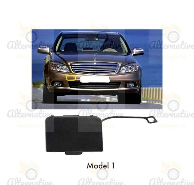 Капачка за теглич задна или предна за Mercedes C-class W204, 2007-2011