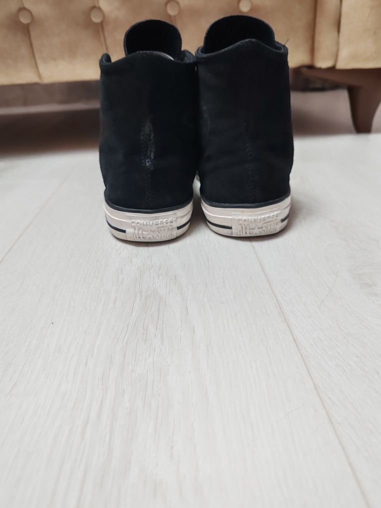 Converse All Star piele naturala
