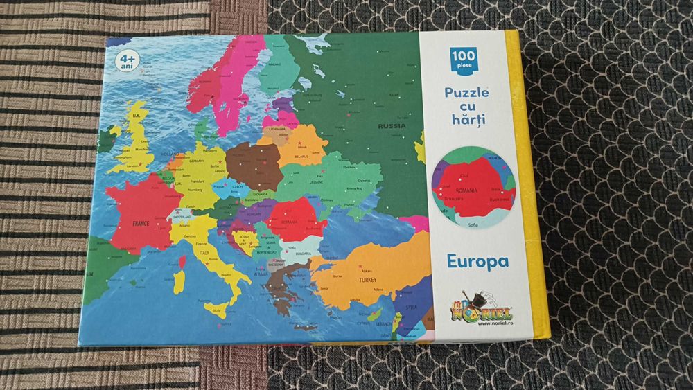 jucarie jocuri puzzle harta lumii noriel smyk zara lego