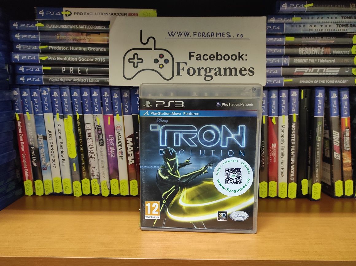 Jocuri PS3 Tron Evolution PS3 Move compatibile  Forgames.ro