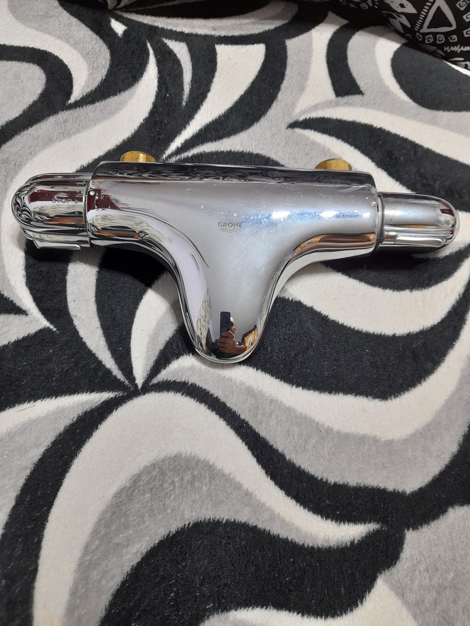 Baterie termostatică specială pentru cadă GROHE GROHTHERM cu divertor