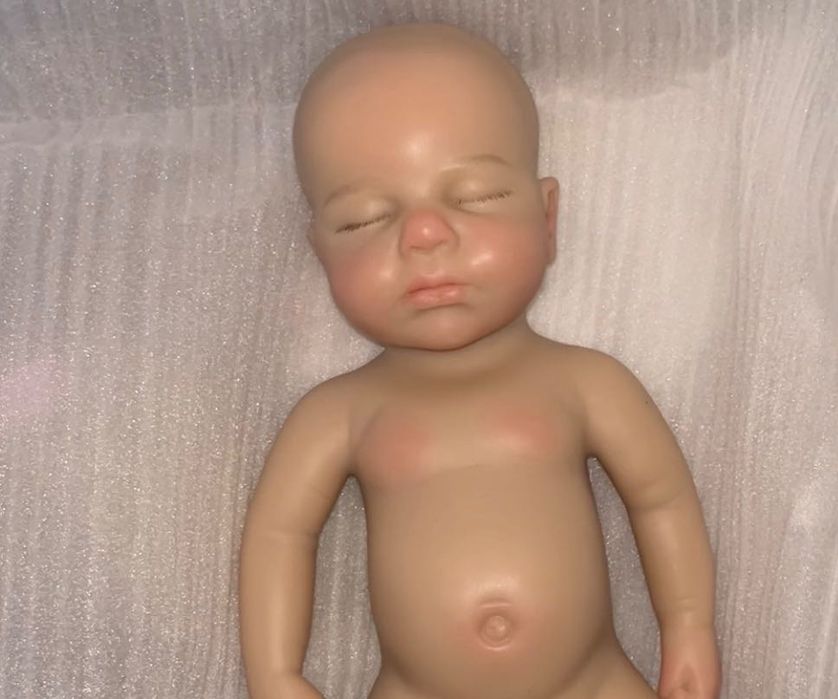 Bebelus Reborn silicon moale squishy modelabil imita perfect pielea