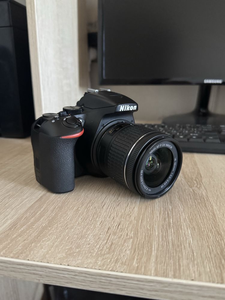 Nikon d3500 + 18-55mm в идеальном состоянии