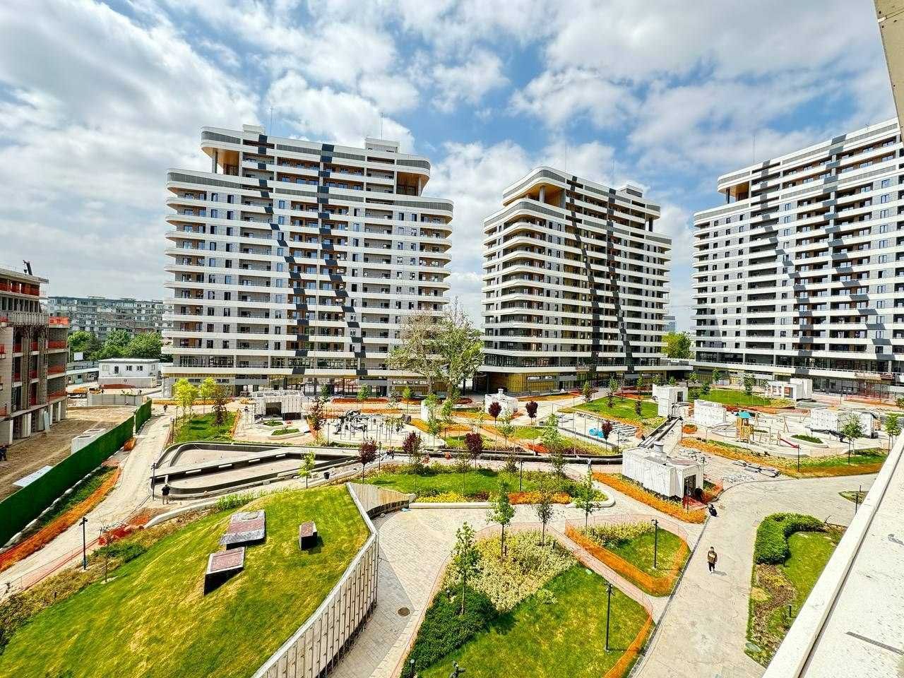 2-х комнатная в ЖК «Infinity» коробка 65м2 (вид внутрь двора) ID: 3301