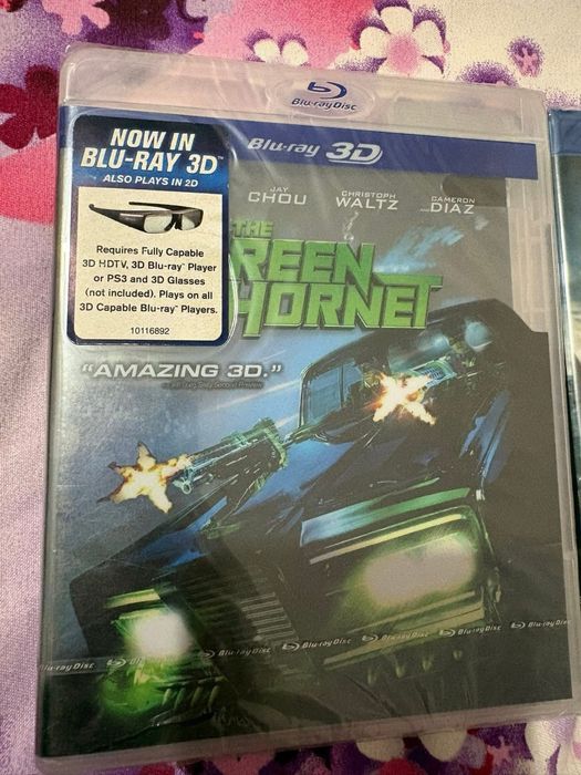 Blu-ray. Във фабричен целофан.10лв./бр. Има включвни 2д версии.