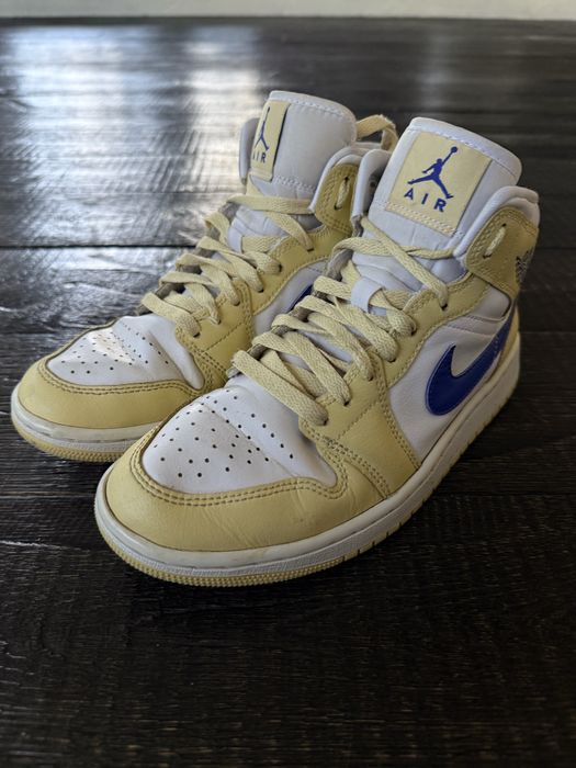 Jordan 1 Mid "Lemon Wash"