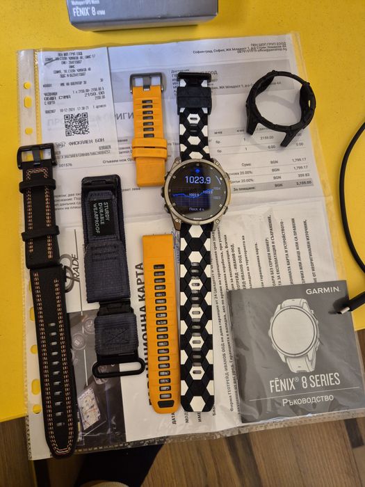 Garmin fenix 8   amoled/sapphire
