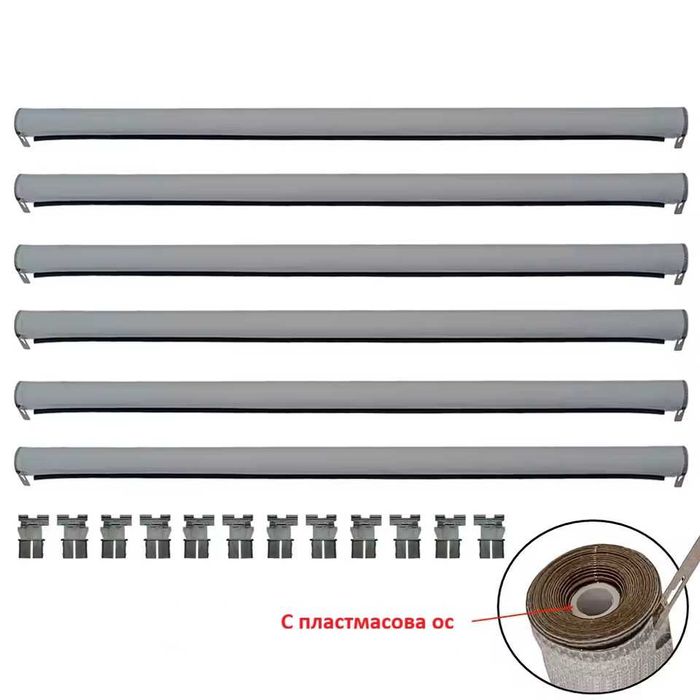 Високо качество щора за панорама с пластмасова ос VW Tiguan/Audi Q5 др