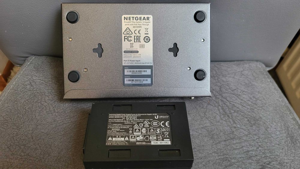 Netgea ProSafe Switch GS105PE  fuctional