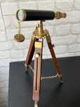 Telescop cu trepied lemn